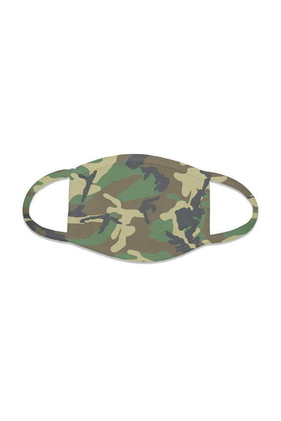 - Camouflage Breathable Reusable Washable Face Cover Mask
