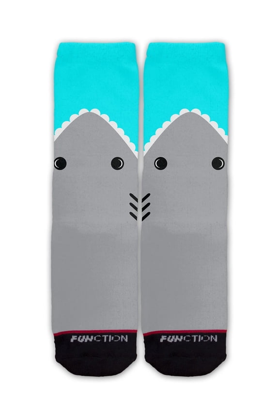 - Cartoon Shark Fashion Socks