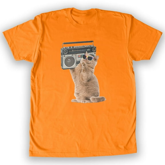 Function - Cat Boombox Men's Fashion T-Shirt
