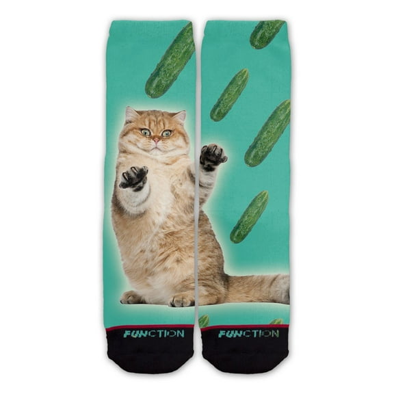 Function - Cat Cucumber Fashion Socks