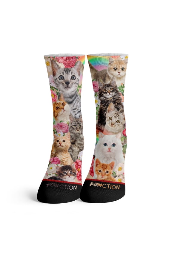 - Cat Cuteness Overload Kitten Pet Unisex Crew Socks