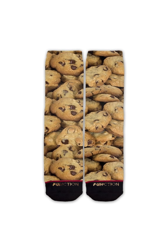 - Chocolate Chip Cookie Fashion Sock