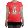 thumbnail image 1 of Function -  Christmas Reindeer Dots Women's Fashion T-Shirt, 1 of 1