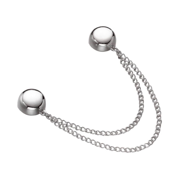 Function Clothing Clips High Powerful Hijab With Long Chain Purpose Buttons Pinless Brooch Clothes Hijab Pins For Women