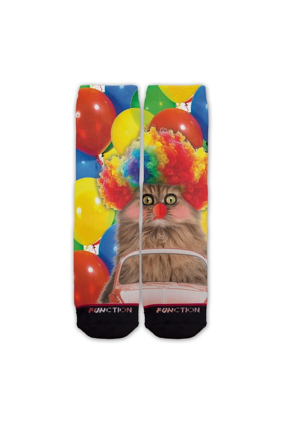 - Clown Cat Fashion Socks