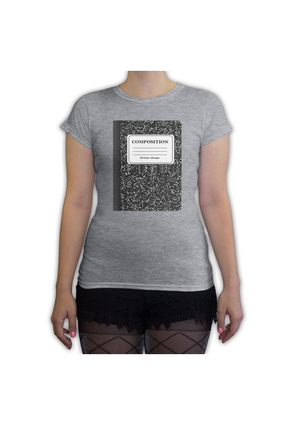 - Composition Notebook Women's Fashion T-Shirt