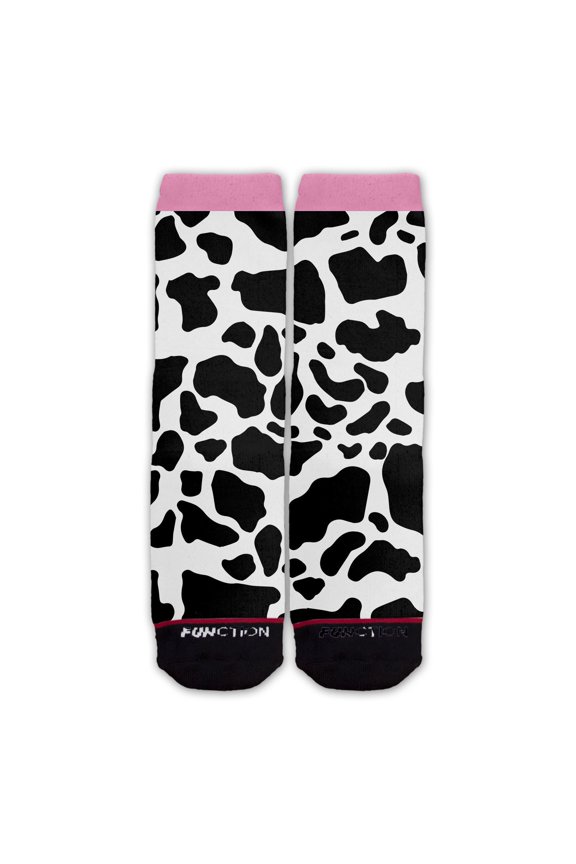 - Cow Print Pattern Fashion Sock