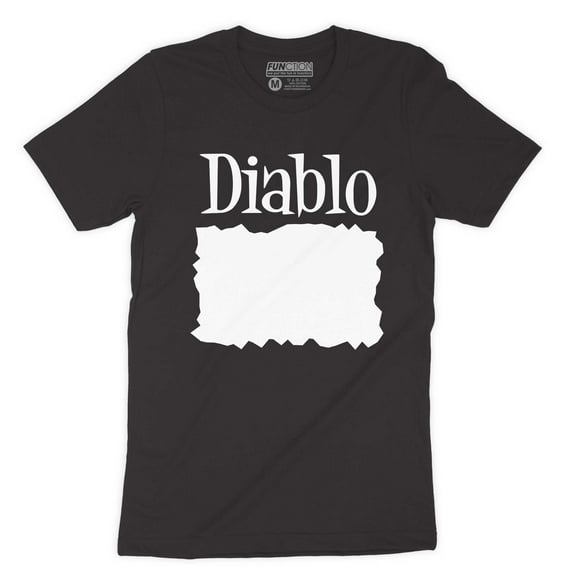 Function - Custom DIY Write In Your Own Text Fire Sauce Costume Men's Costume T-Shirt Taco Bell Halloween Packet Tee Enter Your Fire Hot Mild Diablo Verde Medium