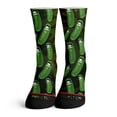 thumbnail image 1 of Function - Custom Face On Pickle Pattern Socks, 1 of 5