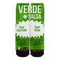 thumbnail image 1 of Function - Custom Text Verde Sauce v2 Adult Unisex Socks Taco Hot Bell Verde Diablo Funny Joke Mild Packet Customize, 1 of 4