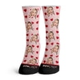 thumbnail image 1 of Function - Custom Valentine's Day Heart Pattern Fashion Socks, 1 of 8