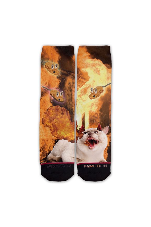 - Devil Cat Fashion Sock