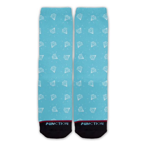 Function - Diamond Pattern Fashion Socks