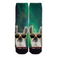 thumbnail image 1 of Function - Double Llama Sunglasses Fashion Socks, 1 of 3