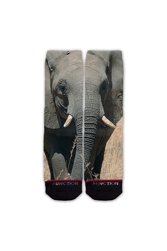 - Elephant Face Fashion Socks