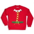 thumbnail image 1 of Function - Elf Costume Men's Fashion Crew Neck Sweatshirt, 1 of 1