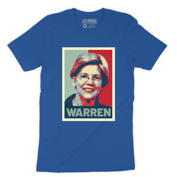 Function - Elizabeth Warren Democrat Hope Poster Fashion T-Shirt Vote