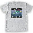 thumbnail image 1 of Function - Everyday is Caturday Men's Fashion T-Shirt, 1 of 1