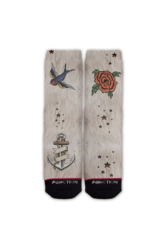 - Fake Traditional Tattoos Costume Socks