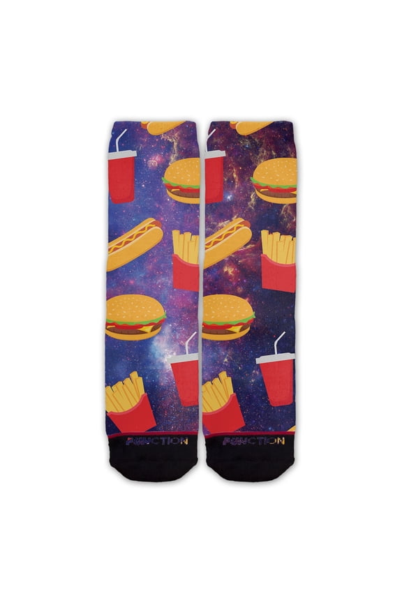 - Fast Food Galaxy Fashion Socks