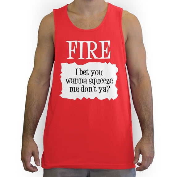Function - Fire Hot Sauce Costume Men's Fashion Tank Top