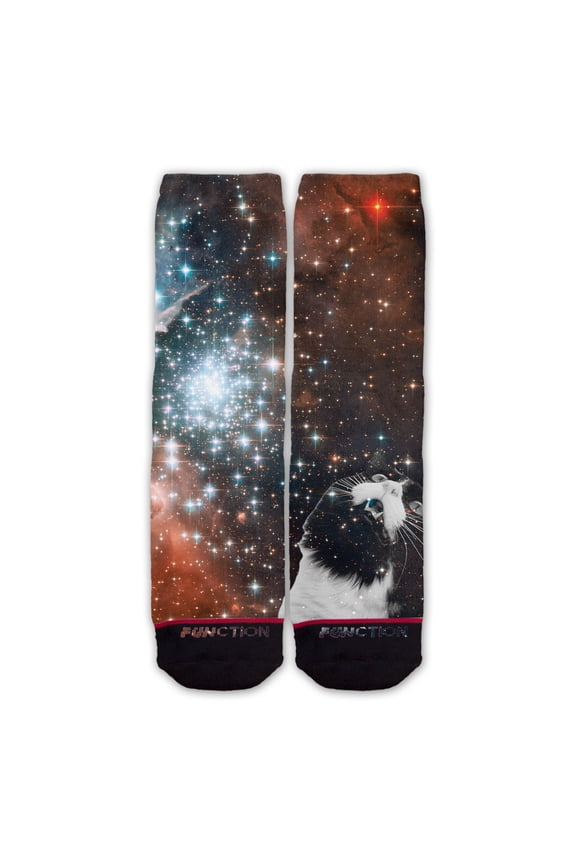 - Galaxy Cat Fashion Socks