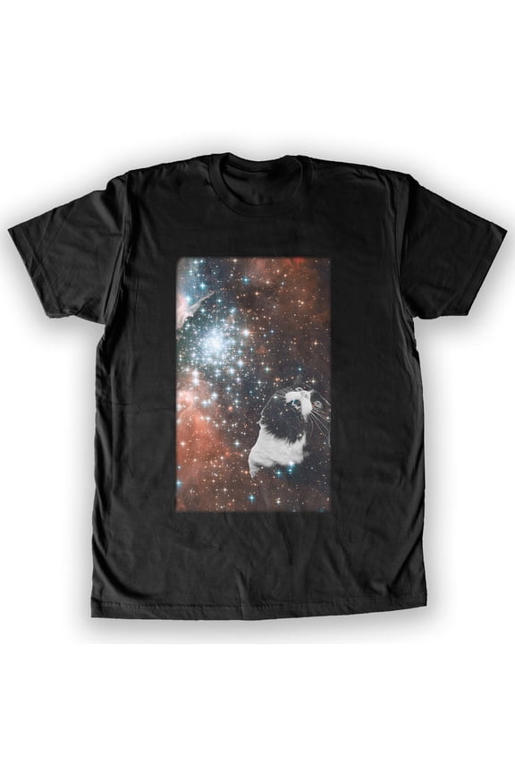 - Galaxy Cat Men's Fashion T-Shirt