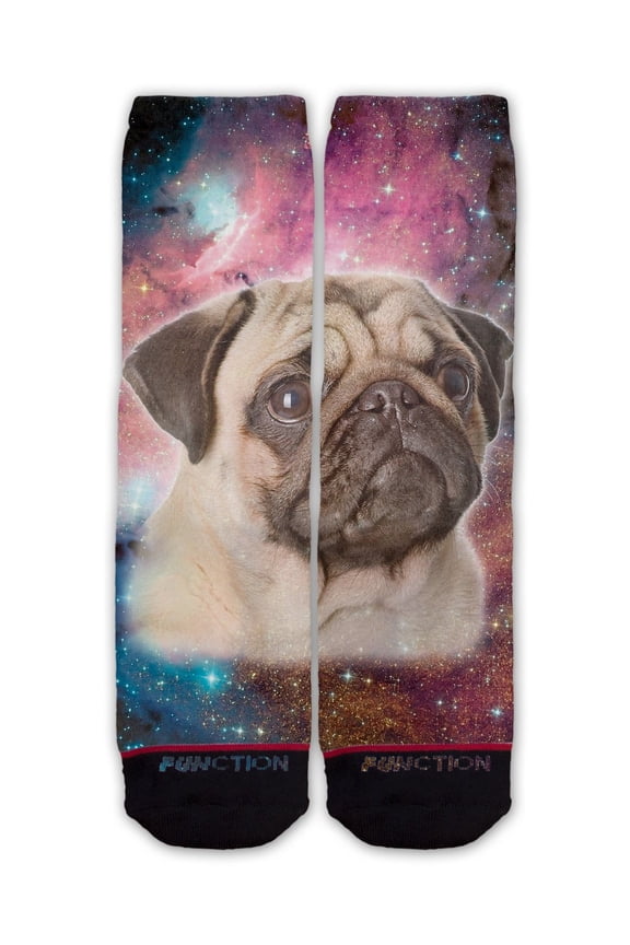 - Galaxy Pug Fashion Sock