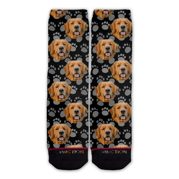 Function - Golden Retriever Dog Face Fashion Socks