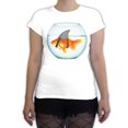 thumbnail image 1 of Function -  Goldfish Shark Women's Fashion T-Shirt, 1 of 1