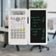 thumbnail image 1 of Function Graphing Calculator with Handwriting Board, Portable White Scientific Calculator for High School & College, Advanced Math Learning and Engineering Professionals with Interactive LCD Screen, 1 of 6