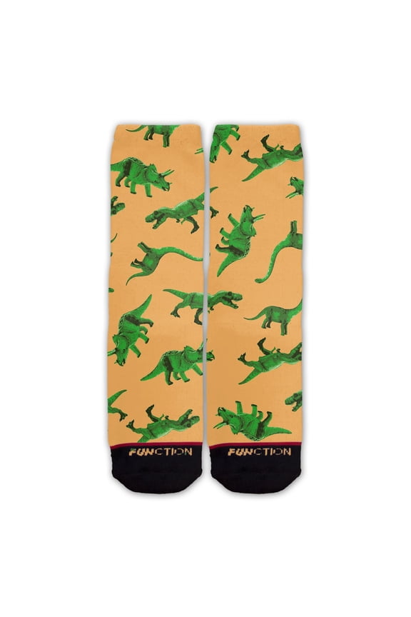 - Green Dinosaurs Pattern Fashion Socks