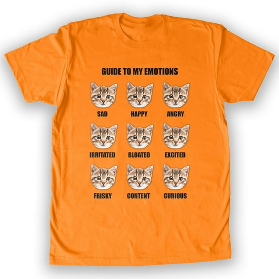 Function - Guide To A Cat's Emotions Men's Fashion T-Shirt