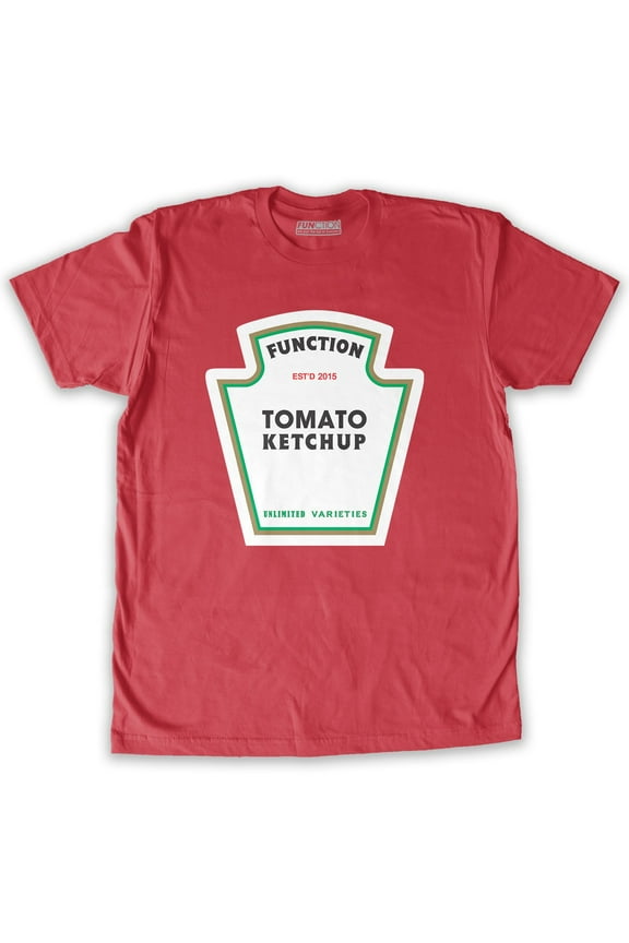 - Halloween Ketchup Couples Costume Men's T-Shirt