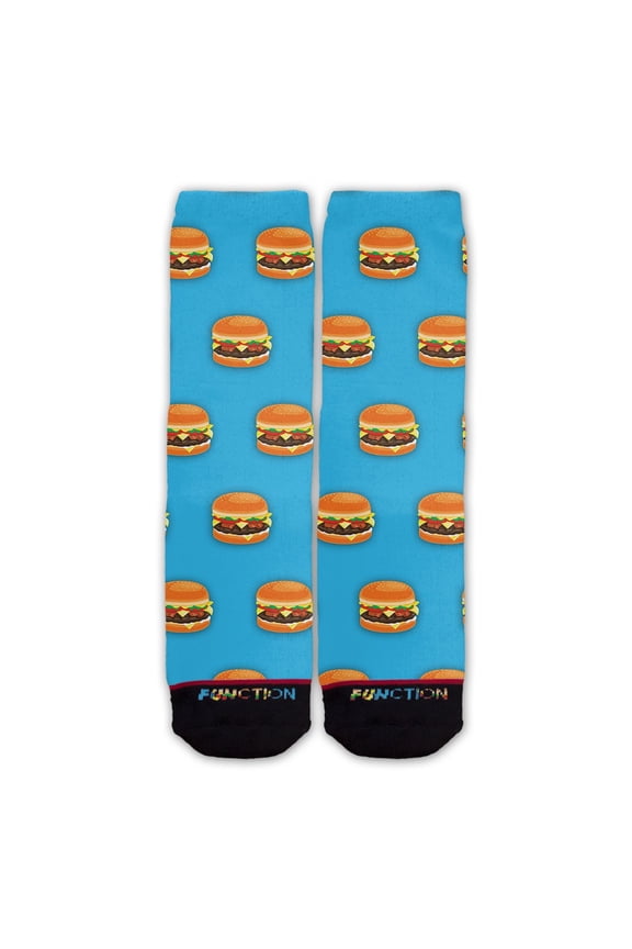 - Hamburger Pattern Fashion Socks