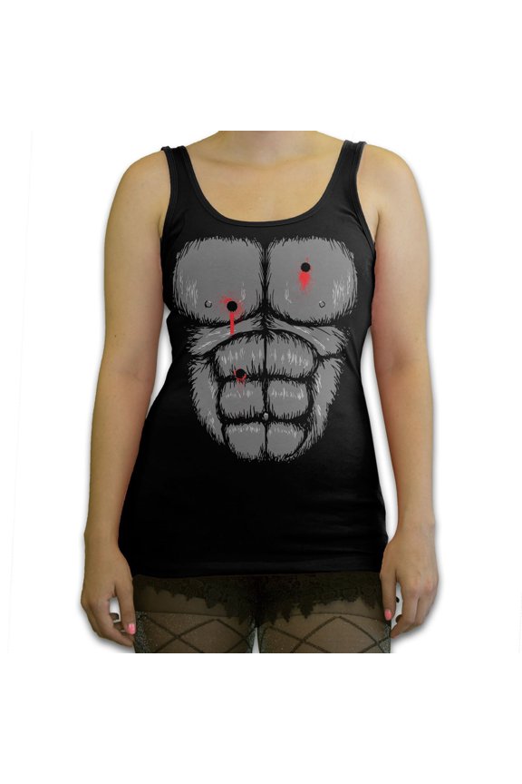 - Harambe Gorilla Chest Costume Women's Fashion Tank Top