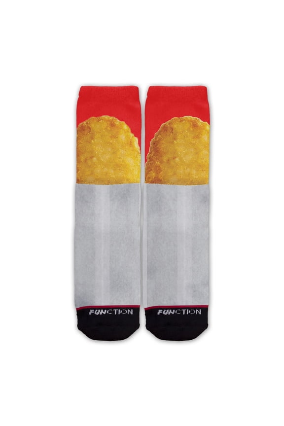 - Hash Brown Fast Food Potato Breakfast Fashion Socks