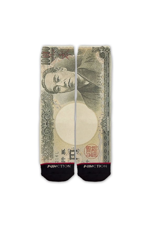 - Japanese Yen 10000 Bill Fashion Socks Japan Currency Money Tokyo