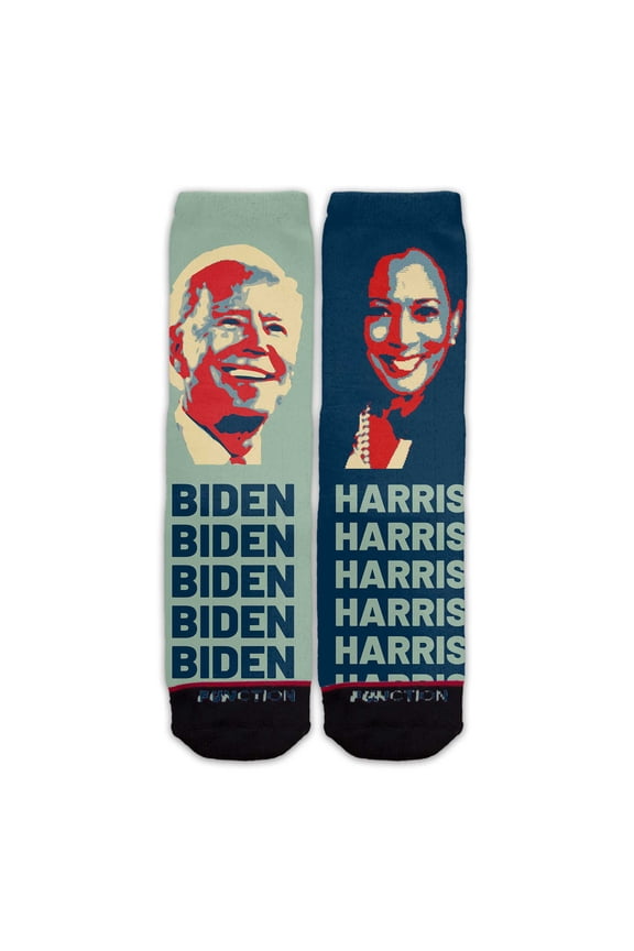 - Joe Biden Kamala Harris Democratic President Poster Fashion Socks