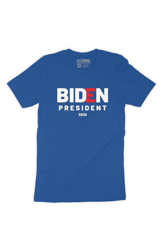 - Joe Biden President 2020 Text Logo Democrat Rally Campaign Fashion T-Shirt