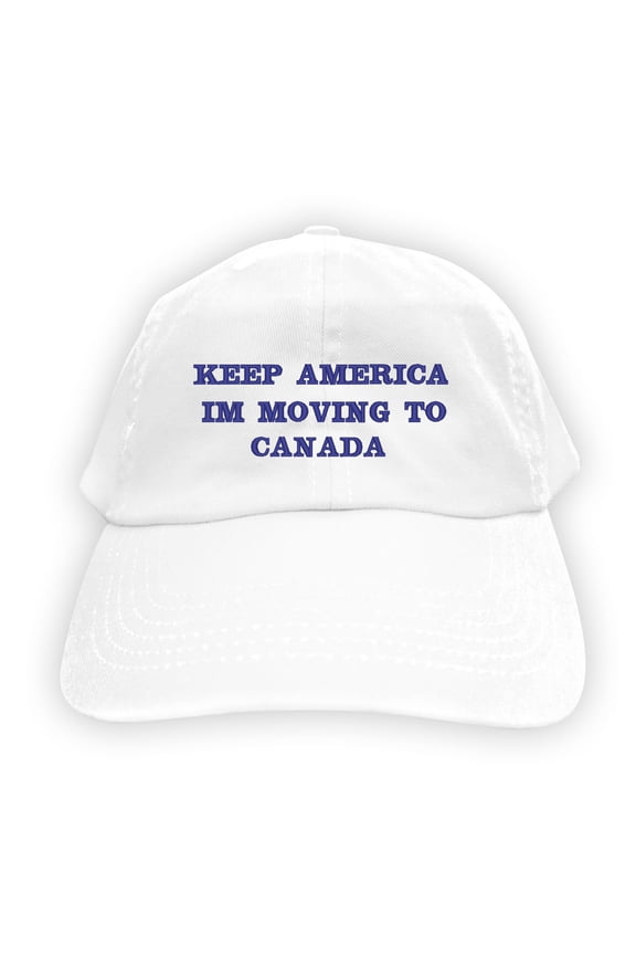 - Keep America I'm Going to Canada Dad Hat