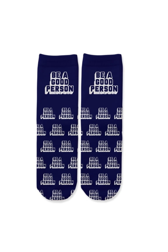 - Kids Be A Good Person Fashion Socks