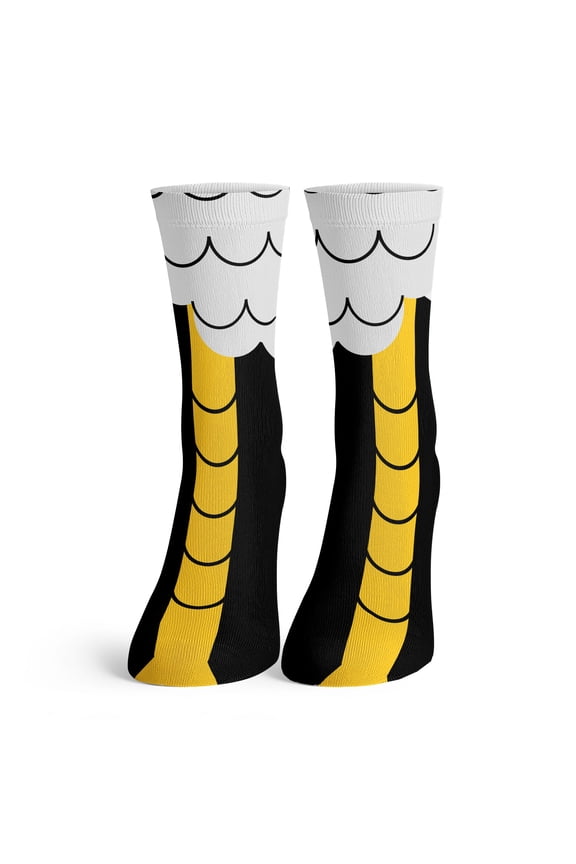 - Kids Cute Chicken Legs Fashion Socks - Fits Little and Bigger Kids Size 11-4