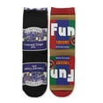 thumbnail image 1 of Function - Kids Peanut Butter and Jelly Tall Crew Socks, 1 of 4