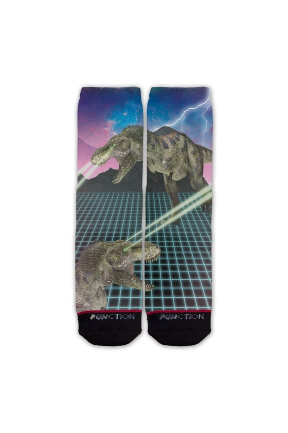 - Laser T-Rex 80's Fashion Socks