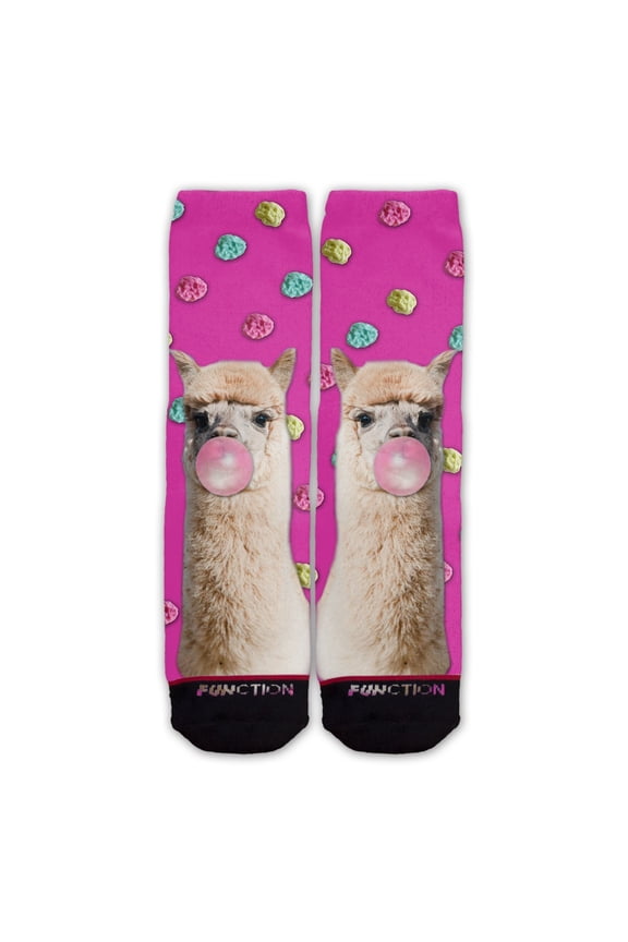 - Llama Bubblegum Fashion Socks