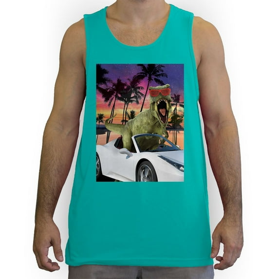 Function - Miami T-rex Men's Fashion Tank Top