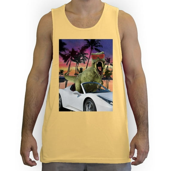 Function - Miami T-rex Men's Fashion Tank Top