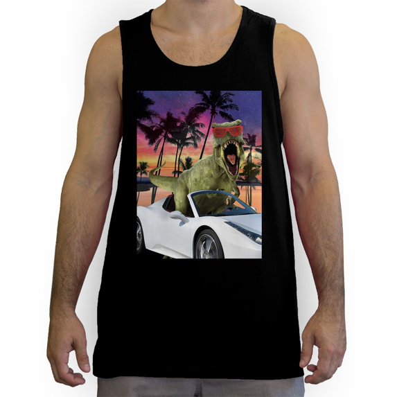 Function - Miami T-rex Men's Fashion Tank Top