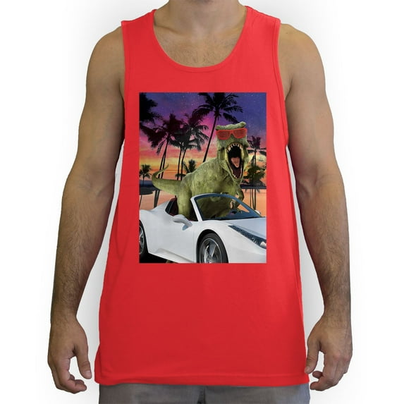 Function - Miami T-rex Men's Fashion Tank Top